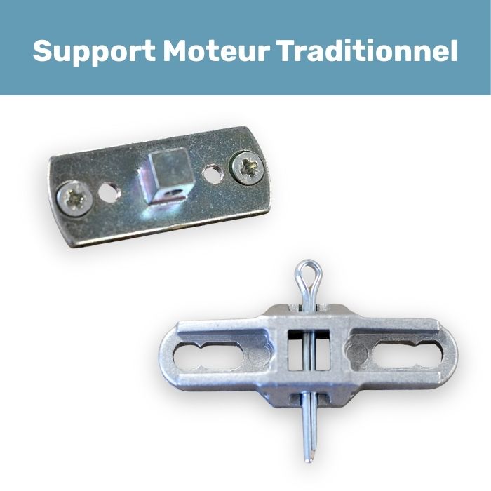 Support moteur carré de 10